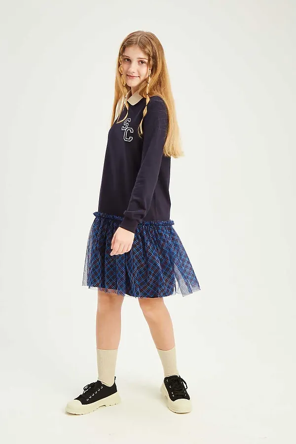 Платье SMENA, темно-синий - фото 2