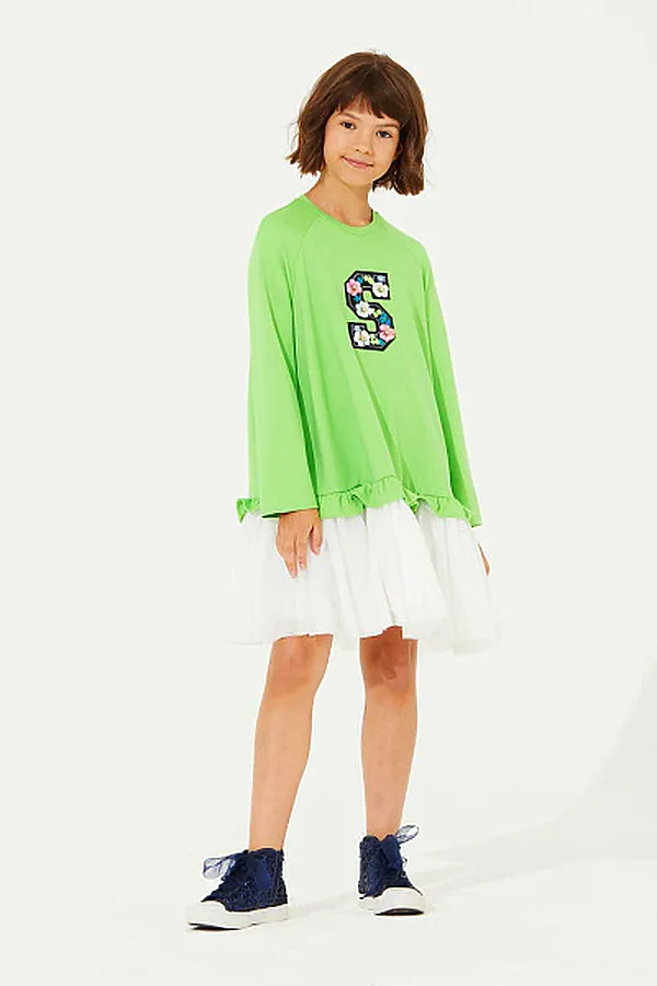 Платье SMENA, ярко-зеленый - фото 2