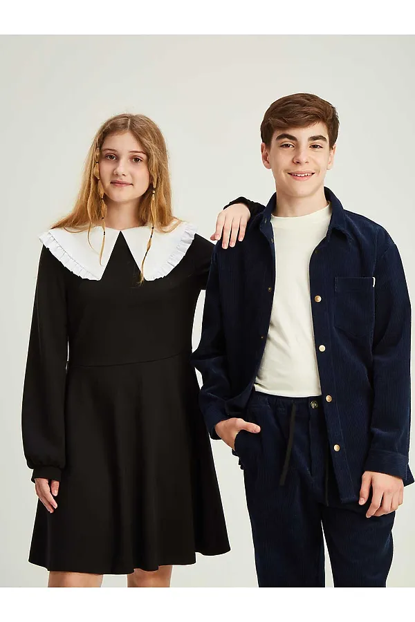 Платье SMENA, черный - фото 2