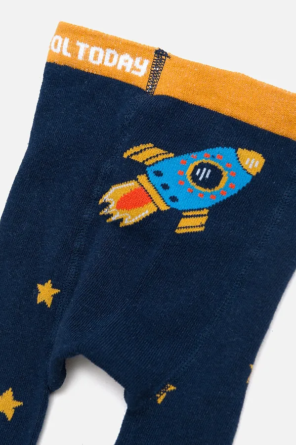 Колготки ACOOLA, синий принт - фото 2