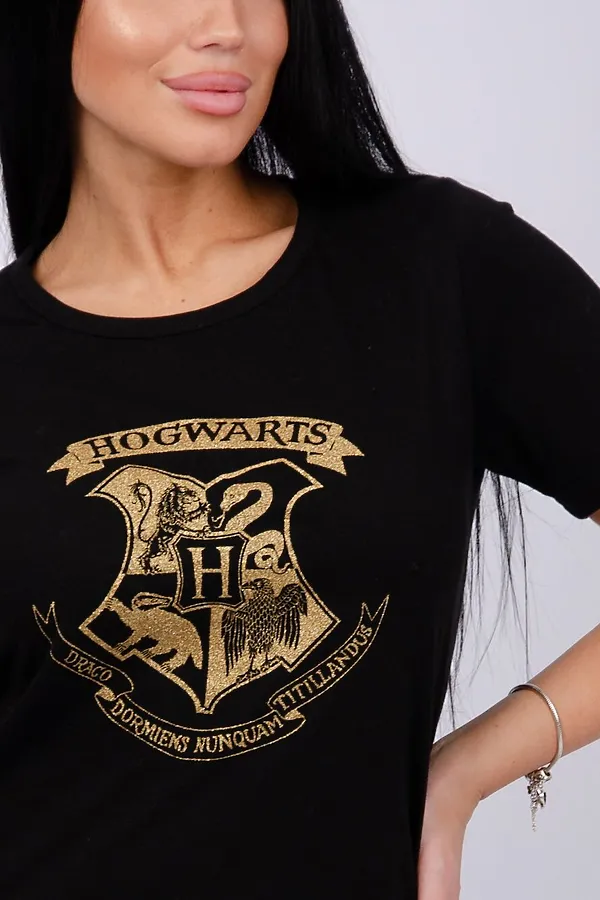 Пижама с брюками Хогвартс 2 НАТАЛИ, в ассортименте - фото 2