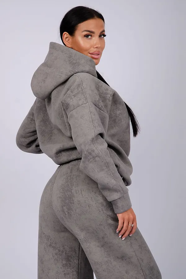 Костюм с брюками Винтаж НАТАЛИ, темно-серый - фото 2