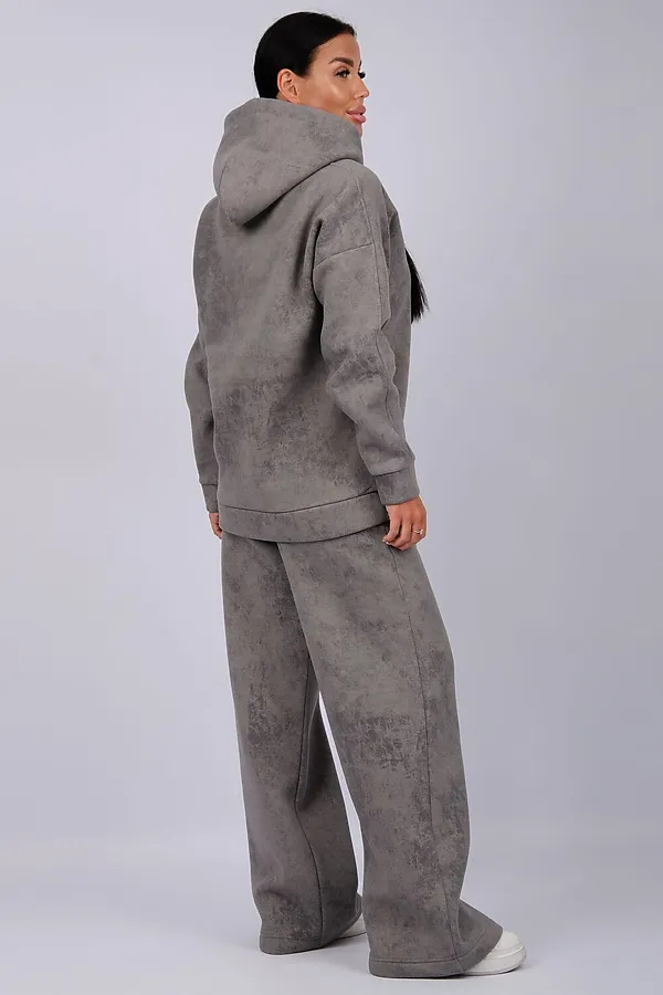 Костюм с брюками Винтаж НАТАЛИ, темно-серый - фото 2