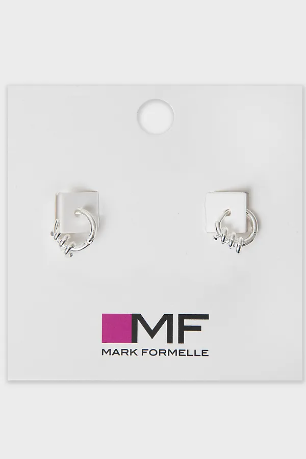 Серьги MARK FORMELLE, серебро - фото 2