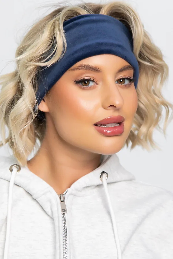 Повязка на голову LADY TAIGA, синяя - фото 2
