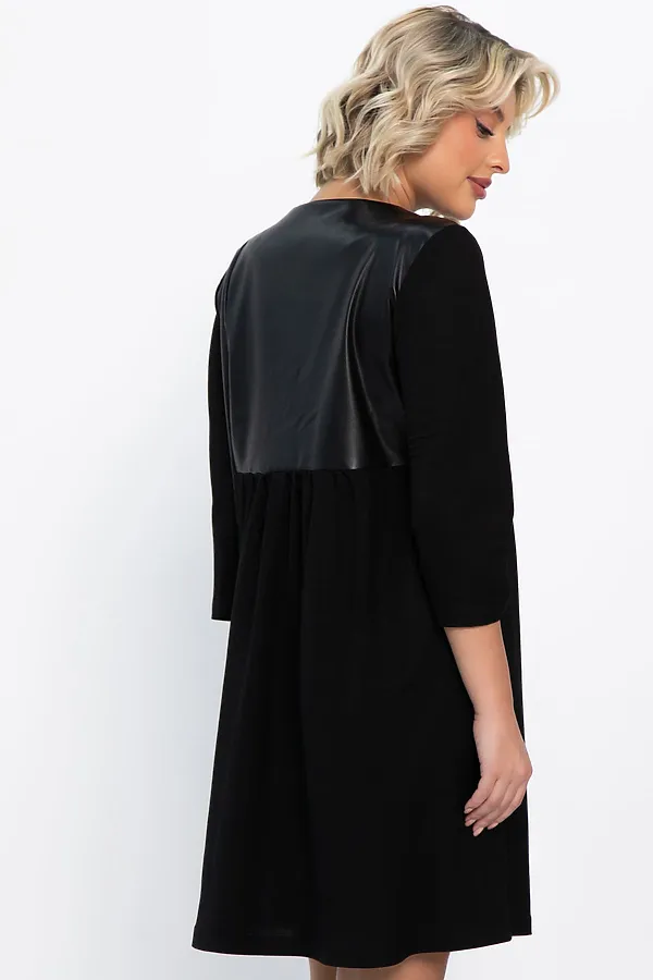 Платье LADY TAIGA, черное - фото 2