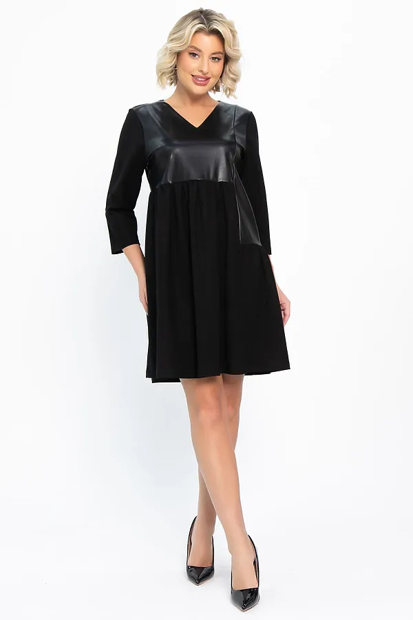 Платье LADY TAIGA, черное - фото 2