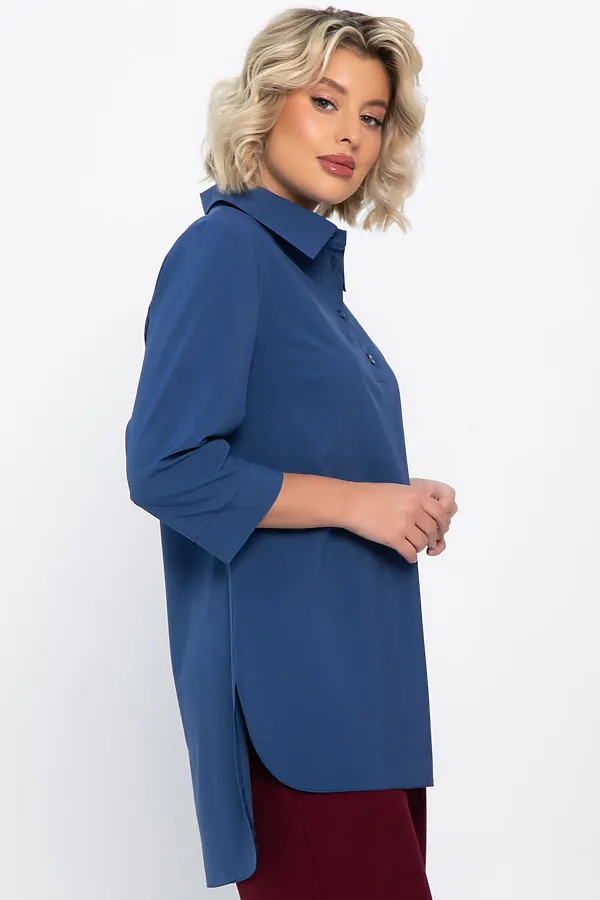 Блуза LADY TAIGA, голубая - фото 2