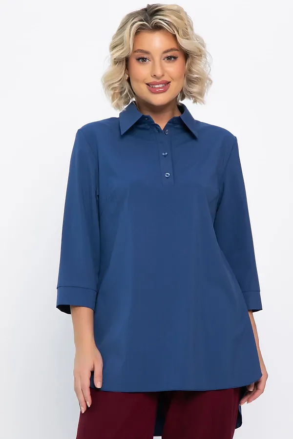 Блуза LADY TAIGA, голубая - фото 2