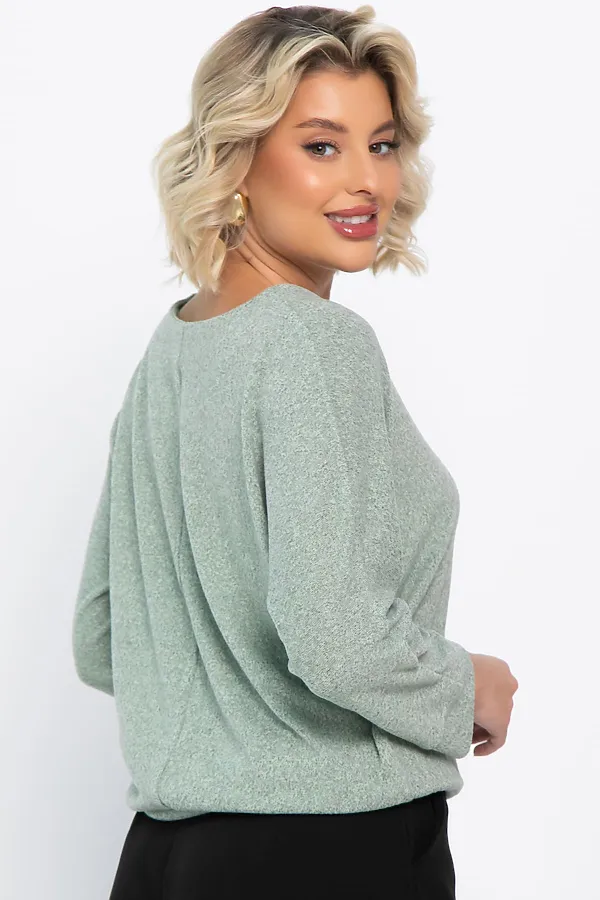 Джемпер LADY TAIGA, фисташковый - фото 2