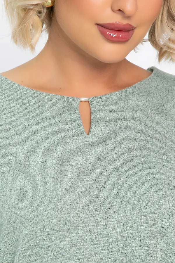 Джемпер LADY TAIGA, фисташковый - фото 2