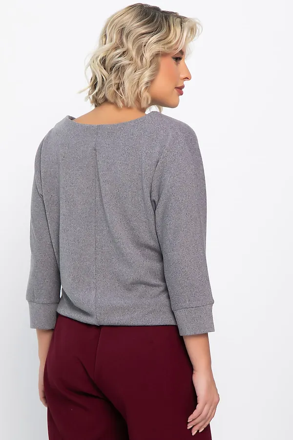 Джемпер LADY TAIGA, светло-серый - фото 2