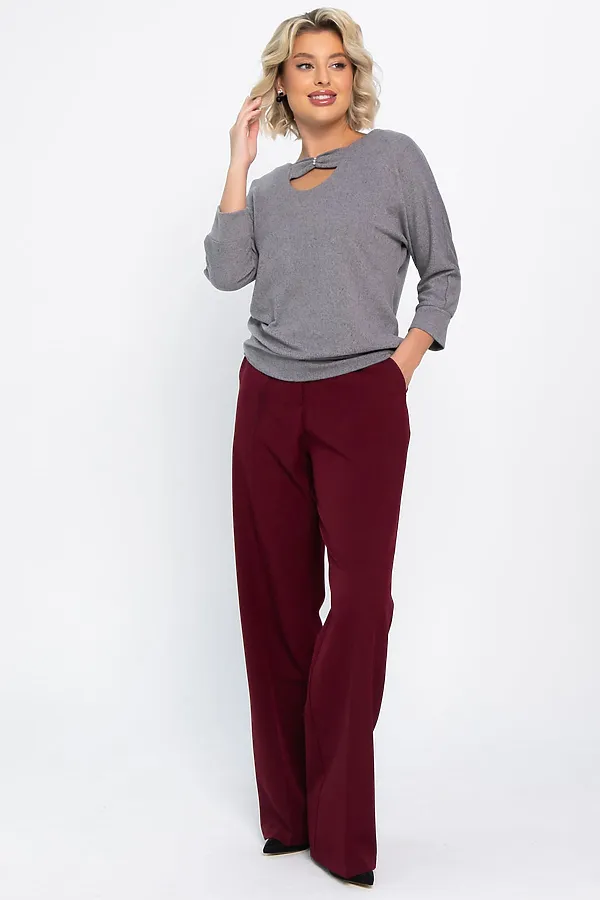 Джемпер LADY TAIGA, светло-серый - фото 2