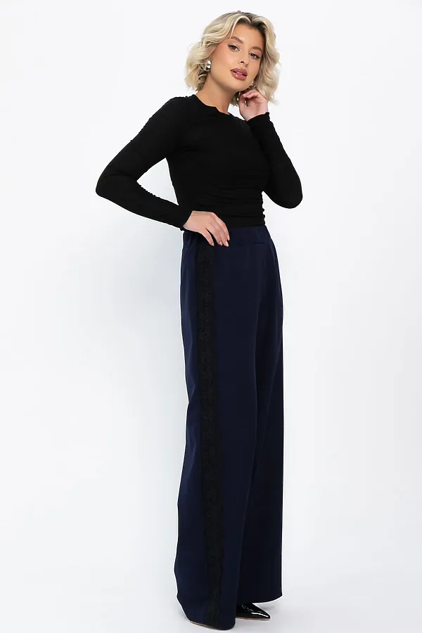 Брюки LADY TAIGA, синие - фото 2