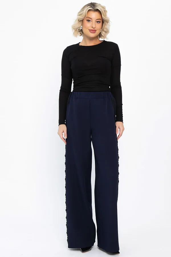 Брюки LADY TAIGA, синие - фото 2