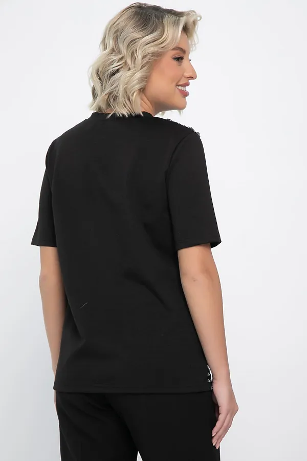 Футболка LADY TAIGA, черная - фото 2