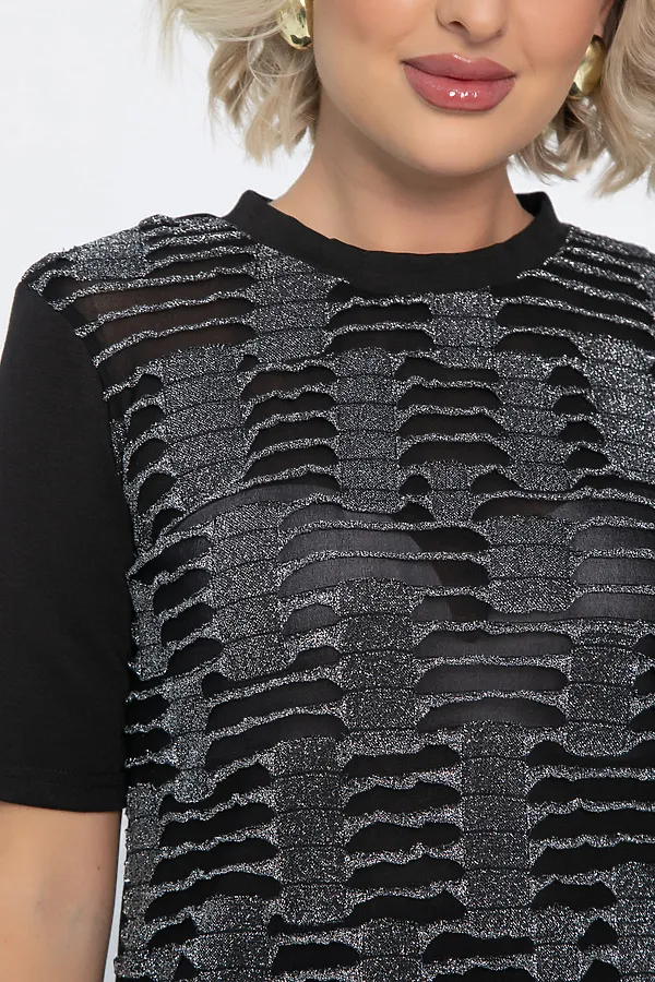 Футболка LADY TAIGA, черная - фото 2