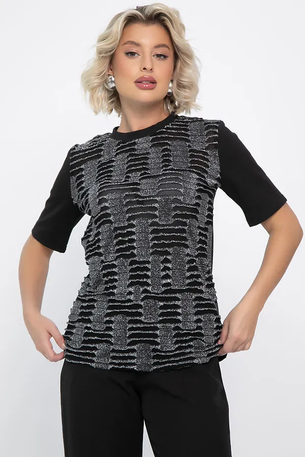 Футболка LADY TAIGA, черная - фото 2