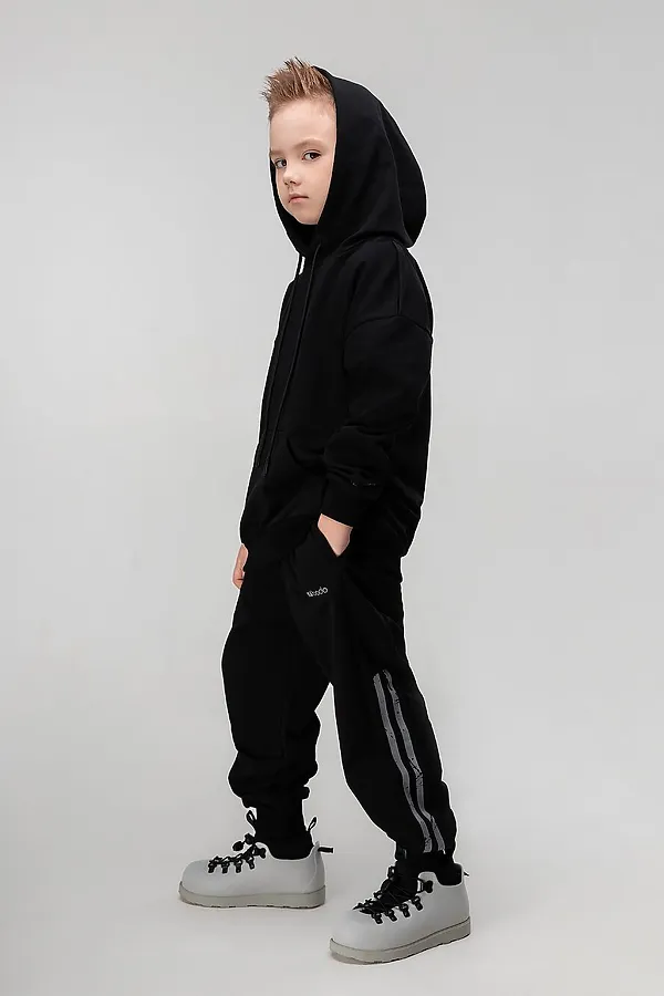 Костюм (Худи+Брюки) BODO, черный - фото 2