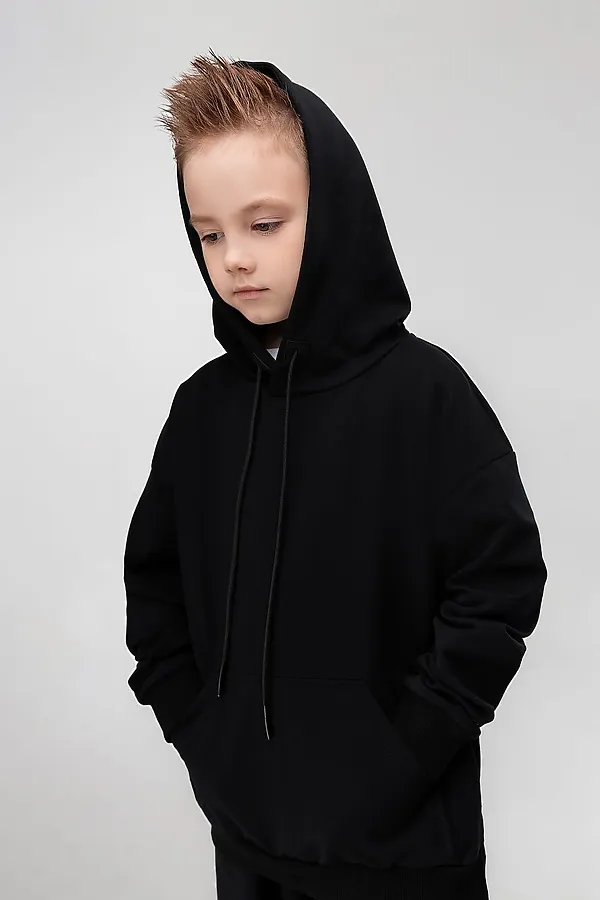 Костюм (Худи+Брюки) BODO, черный - фото 2