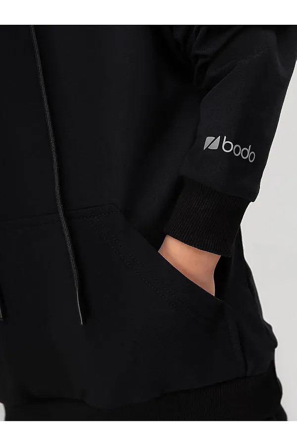 Костюм (Худи+Брюки) BODO, черный - фото 2