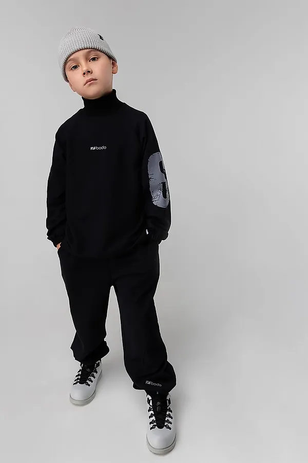 Костюм (Джемпер+Брюки) BODO, черный - фото 2