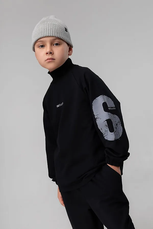 Костюм (Джемпер+Брюки) BODO, черный - фото 2