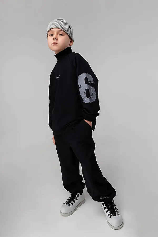 Костюм (Джемпер+Брюки) BODO, черный - фото 2