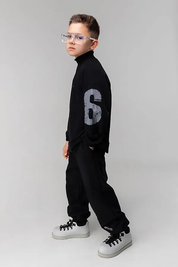 Костюм (Джемпер+Брюки) BODO, черный - фото 2