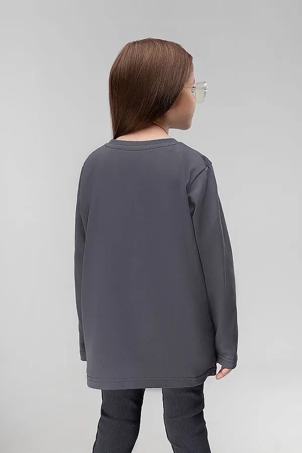 Лонгслив BODO, серый (мультиколор) - фото 2