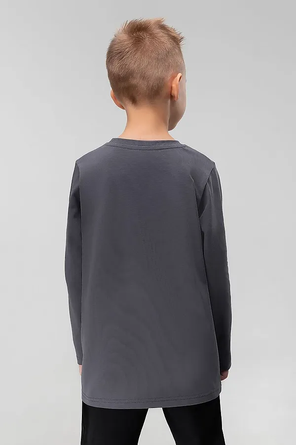 Лонгслив BODO, серый (графит) - фото 2