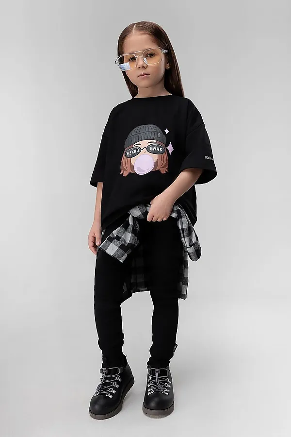 Футболка BODO, черный (мультиколор) - фото 2