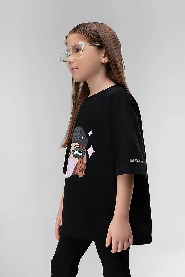 Футболка BODO, черный (мультиколор) - фото 2