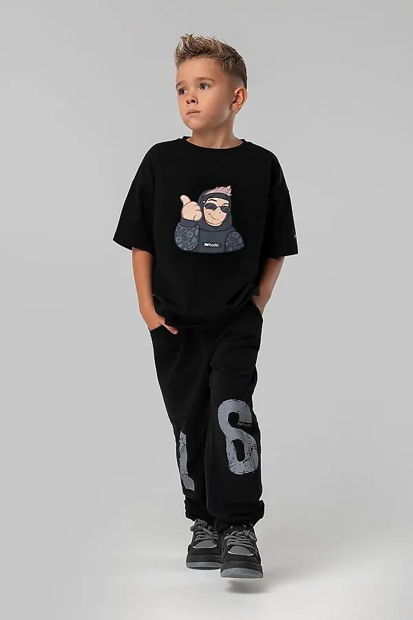 Футболка BODO, черный (графит) - фото 2