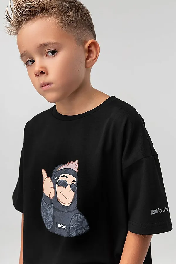 Футболка BODO, черный (графит) - фото 2