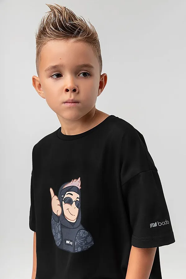 Футболка BODO, черный (графит) - фото 2