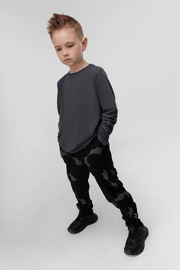 Брюки BODO, черный (темно-серый) - фото 2