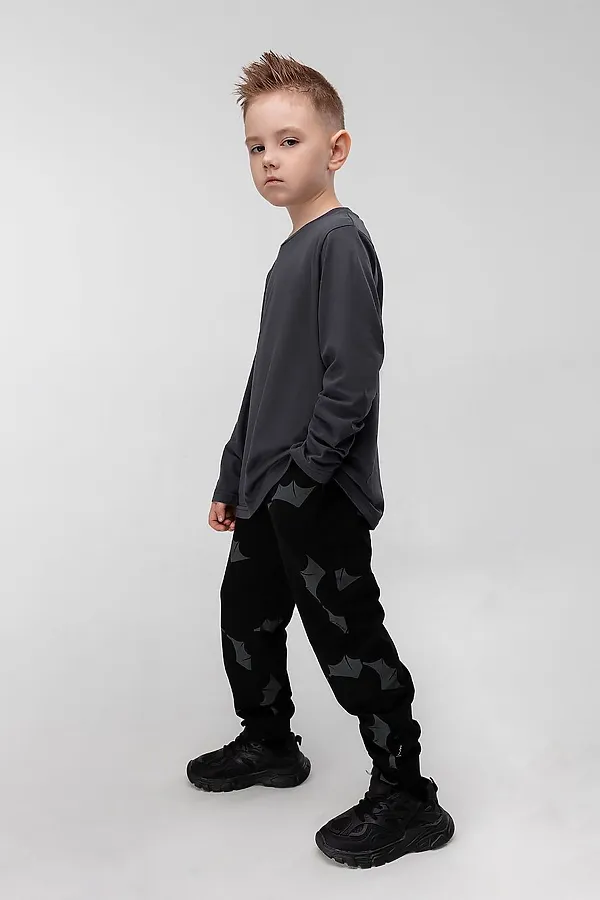 Брюки BODO, черный (темно-серый) - фото 2