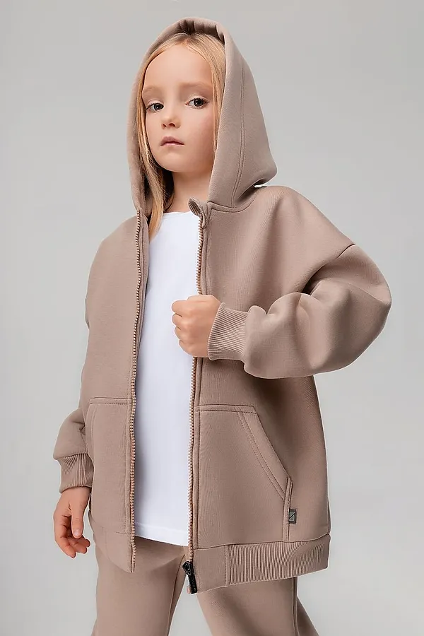 Костюм (Толстовка+Брюки) BODO, бежевый - фото 2