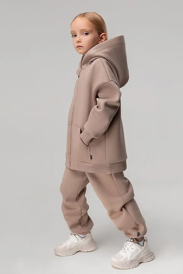 Костюм (Толстовка+Брюки) BODO, бежевый - фото 2