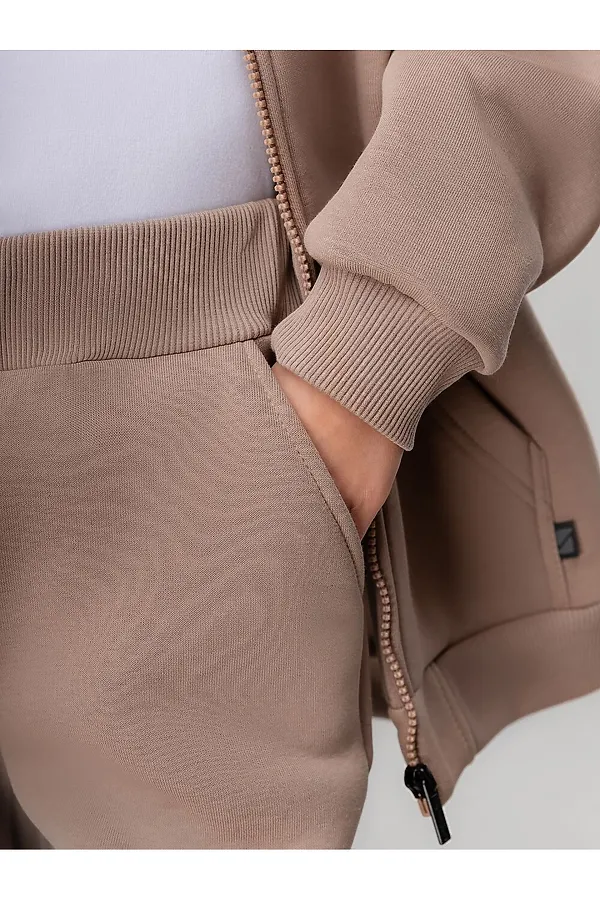 Костюм (Толстовка+Брюки) BODO, бежевый - фото 2