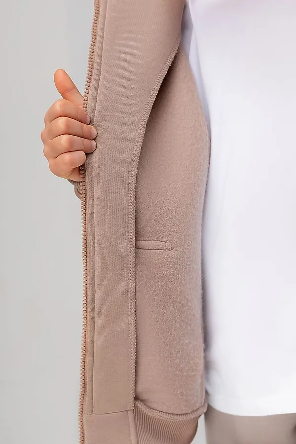 Костюм (Толстовка+Брюки) BODO, бежевый - фото 2