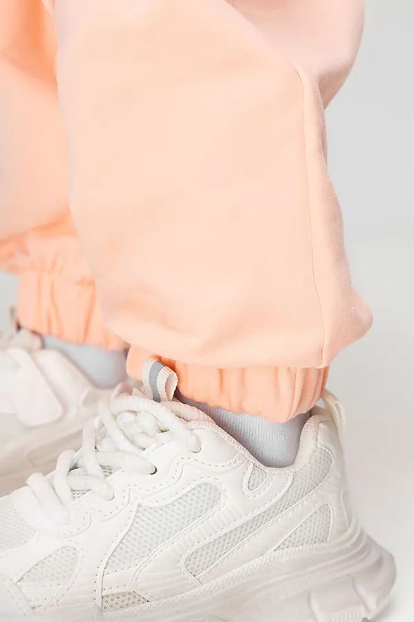 Костюм (Свитшот+Брюки) BODO, персиковый - фото 2