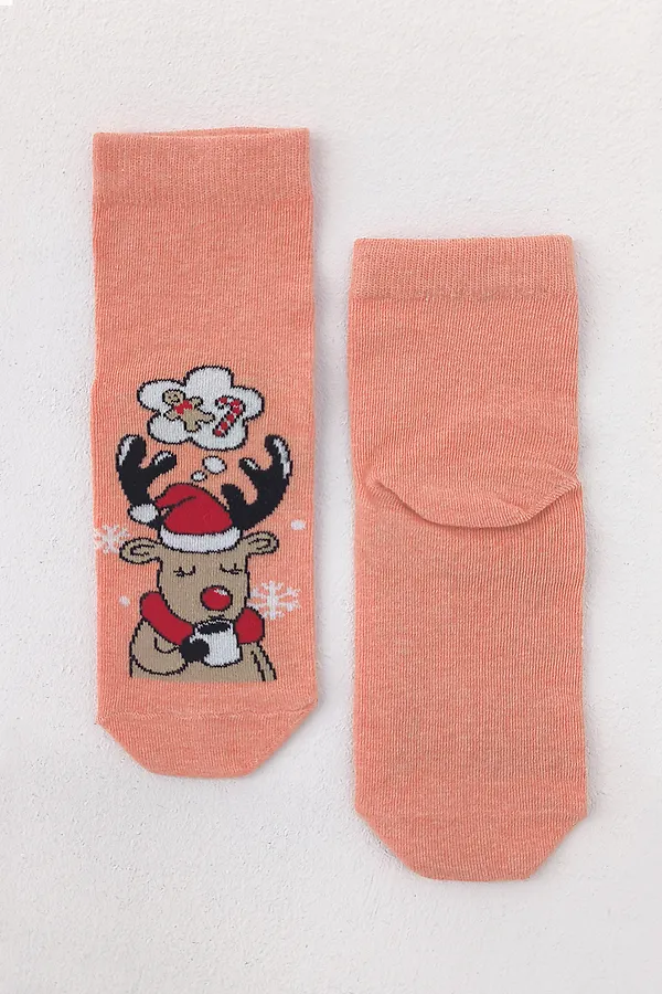 Носки стандарт Мечта (набор 3 пары) НАТАЛИ, голубой, лиловый, персик - фото 2