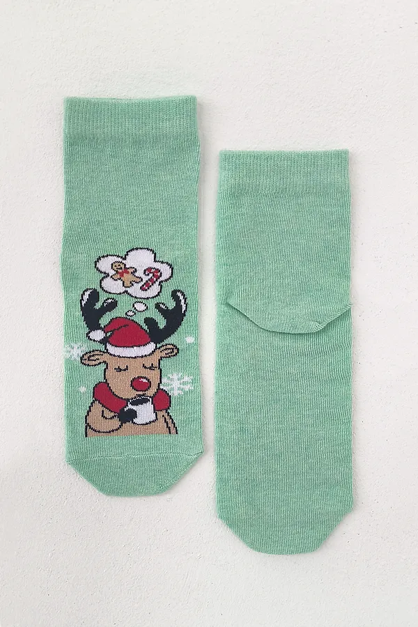 Носки стандарт Мечта (набор 3 пары) НАТАЛИ, олива, ментол, нефрит - фото 2