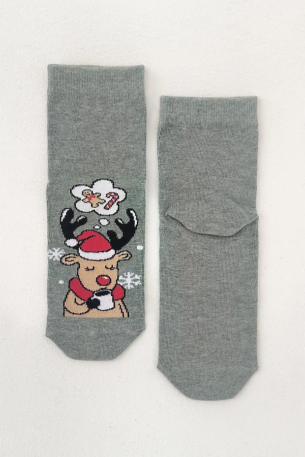 Носки стандарт Мечта (набор 3 пары) НАТАЛИ, олива, ментол, нефрит - фото 2