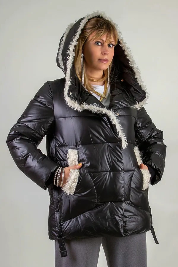 Куртка 2813 НАТАЛИ, черный - фото 2