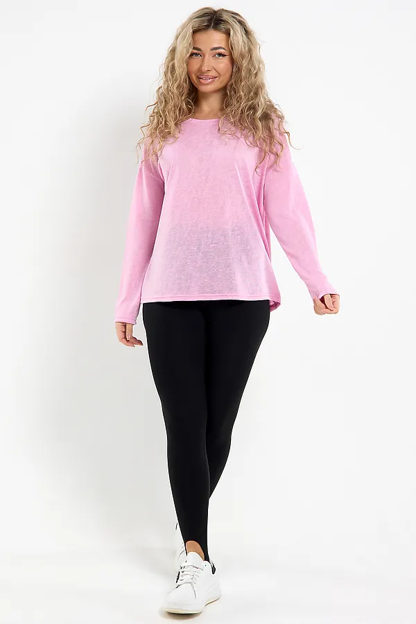 Лонгслив Флам НАТАЛИ, розовый - фото 2