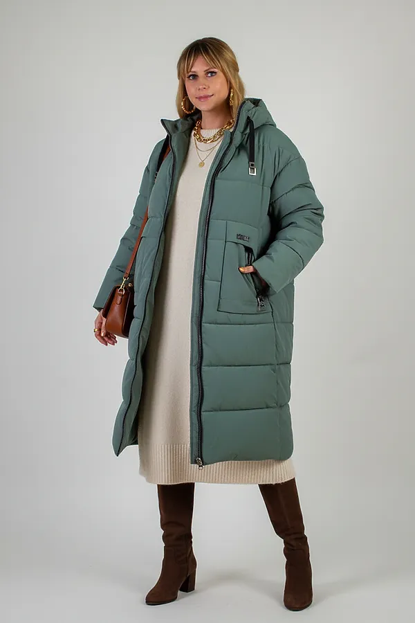 Куртка зимняя арт. 2829 НАТАЛИ, бирюзовый - фото 2