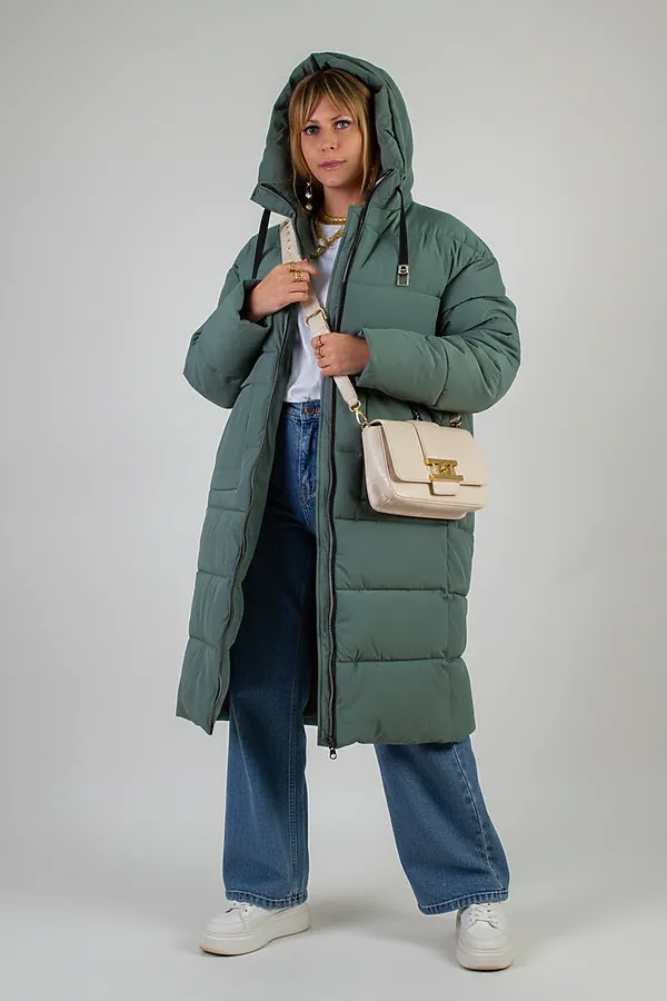 Куртка зимняя арт. 2829 НАТАЛИ, бирюзовый - фото 2